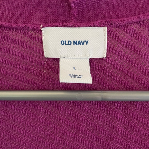 Old Navy 3/4 sleeve light weight cardigan, Large - Picture 4 of 4